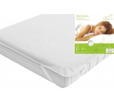 Waterproof mattress protector BAMBOO 140x200 cm - INTER-WIDEX